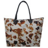 COF909LBLACK-1.jpg Cow Print Large NGIL Collection Tote Bag