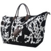 COW838BLACK.jpg Black Cow NGIL Large Weekender Bag