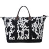 COW838BLACK-2.jpg Black Cow NGIL Large Weekender Bag