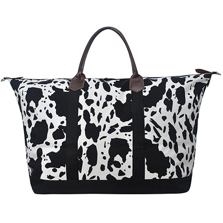 COW838BLACK-2.jpg Black Cow NGIL Large Weekender Bag