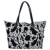 COW909LBLK-1.jpg !SALE! Black Cow Large NGIL Collection Tote Bag
