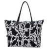 COW909LBLK-2.jpg !SALE! Black Cow Large NGIL Collection Tote Bag