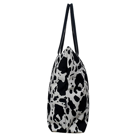 COW909LBLK-3.jpg !SALE! Black Cow Large NGIL Collection Tote Bag