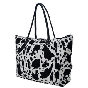 COW909LBLK.jpg !SALE! Black Cow Large NGIL Collection Tote Bag