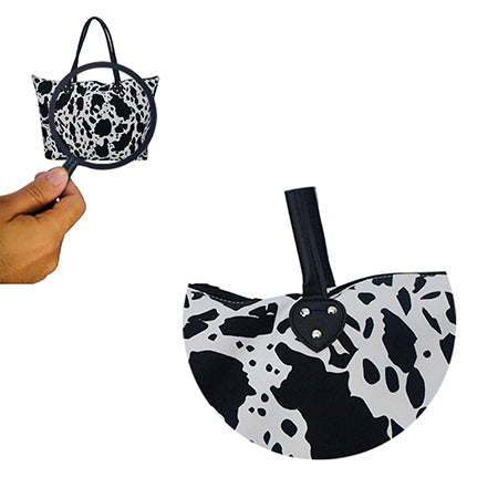 COW909LBLK-5.jpg !SALE! Black Cow Large NGIL Collection Tote Bag