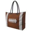 FTB909LBROWN.jpg Football Large NGIL Collection Tote Bag