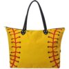 SOB909L_BLACK-1.jpg Softball Yellow Large NGIL Collection Tote Bag